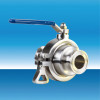 Sanitary ball valve